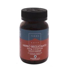 Hierro Bisglicinato 20Mg 50caps Terra Nova
