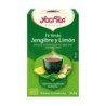 Te Verde Jengibre y Limon SinGluten Bio Vegan 17inf Yogi Tea