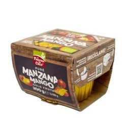 Pure de Manzana Mango Eco 2udsx100g La Finestra Sul Cielo